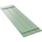 Ekena Millwork True Fit PVC, Three Board Spaced Board-n-Batten Shutters, Seaglass , 17 1/8W x 51H, PR TFP101SBF17X051SG - alternate 4